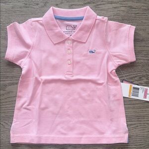 Vineyard Vines Light Pink Polo Shirt 3T